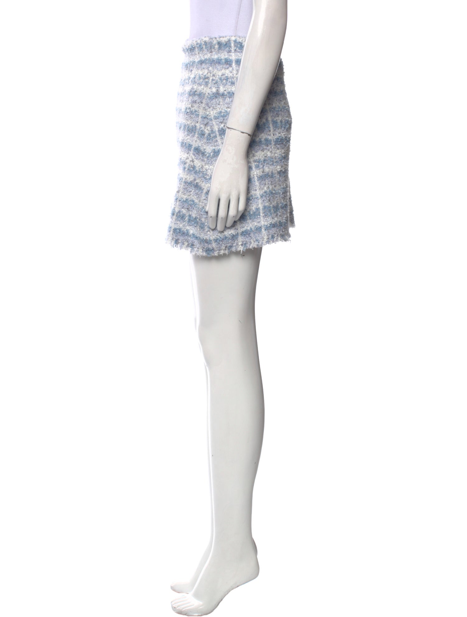 LoveShackFancy Tweed Pattern Mini Skirt w/ Tags