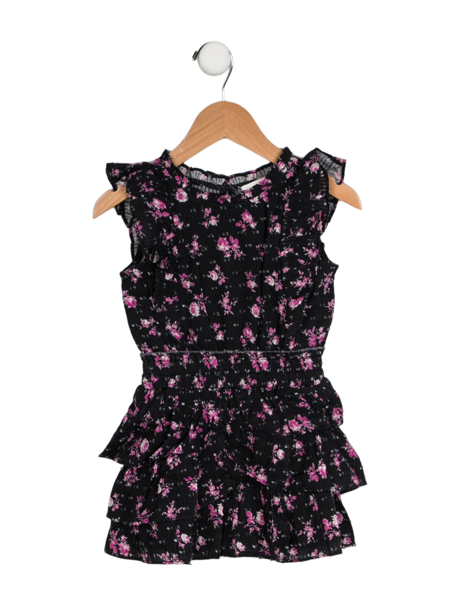 LoveShackFancy Toddler Girls' Floral Printed Dress