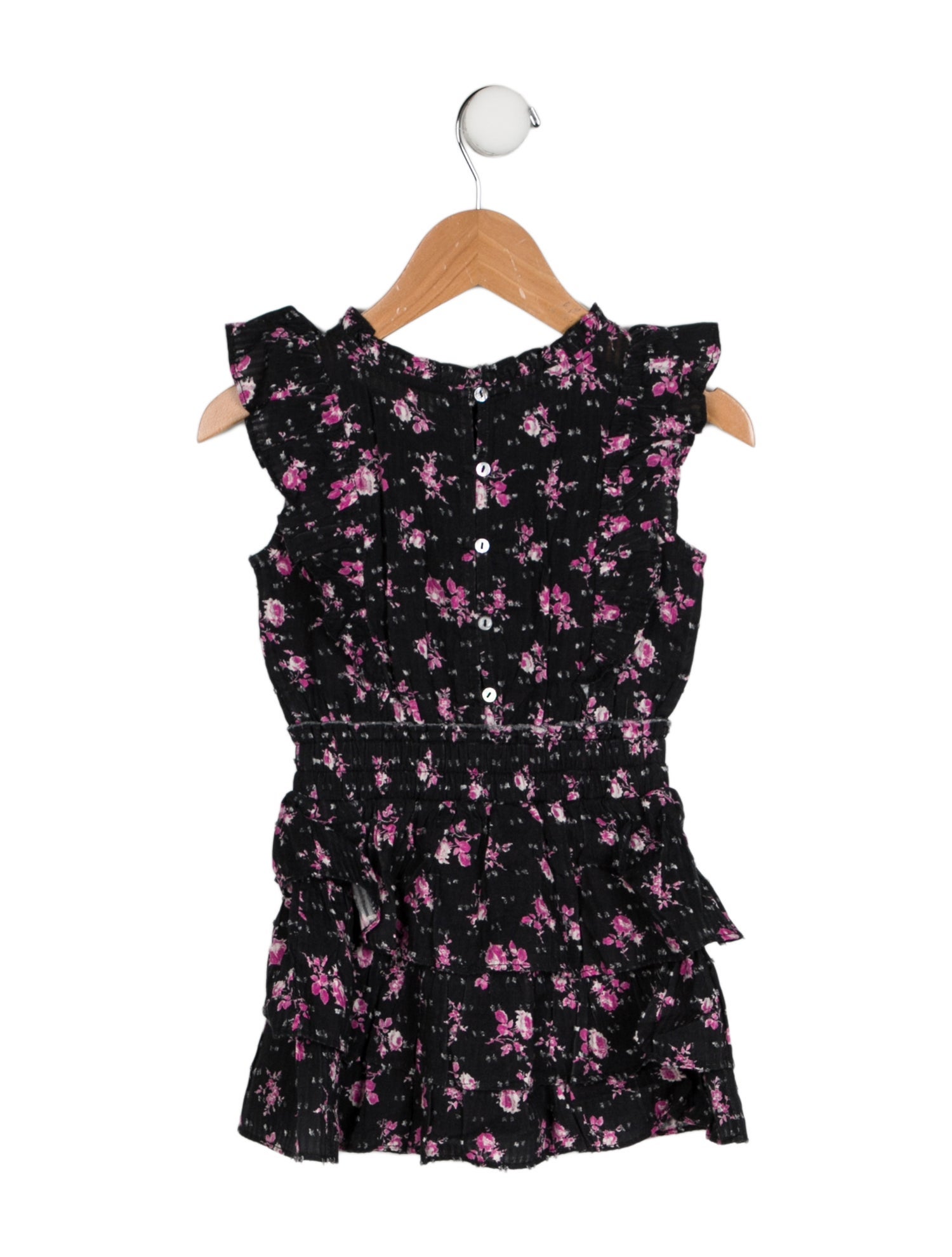 LoveShackFancy Toddler Girls' Floral Printed Dress