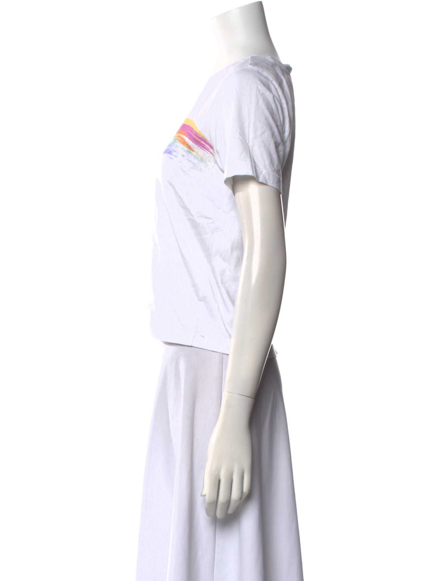 LoveShackFancy Graphic Print Crew Neck T-Shirt