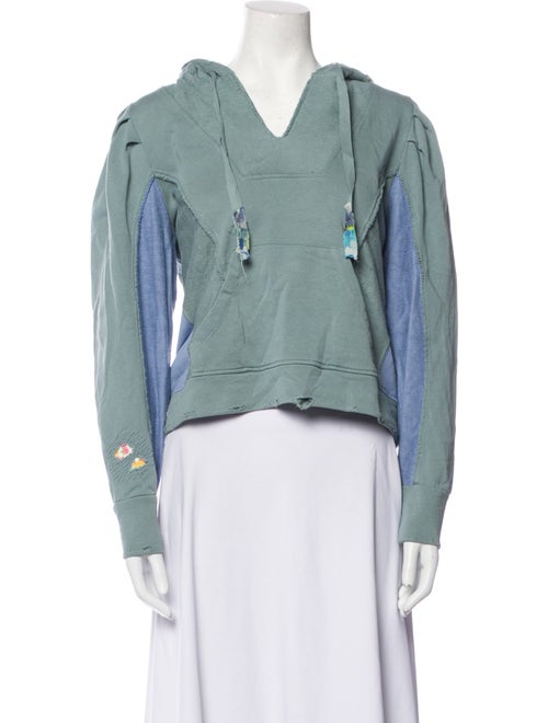 LoveShackFancy Colorblock Pattern Jacket