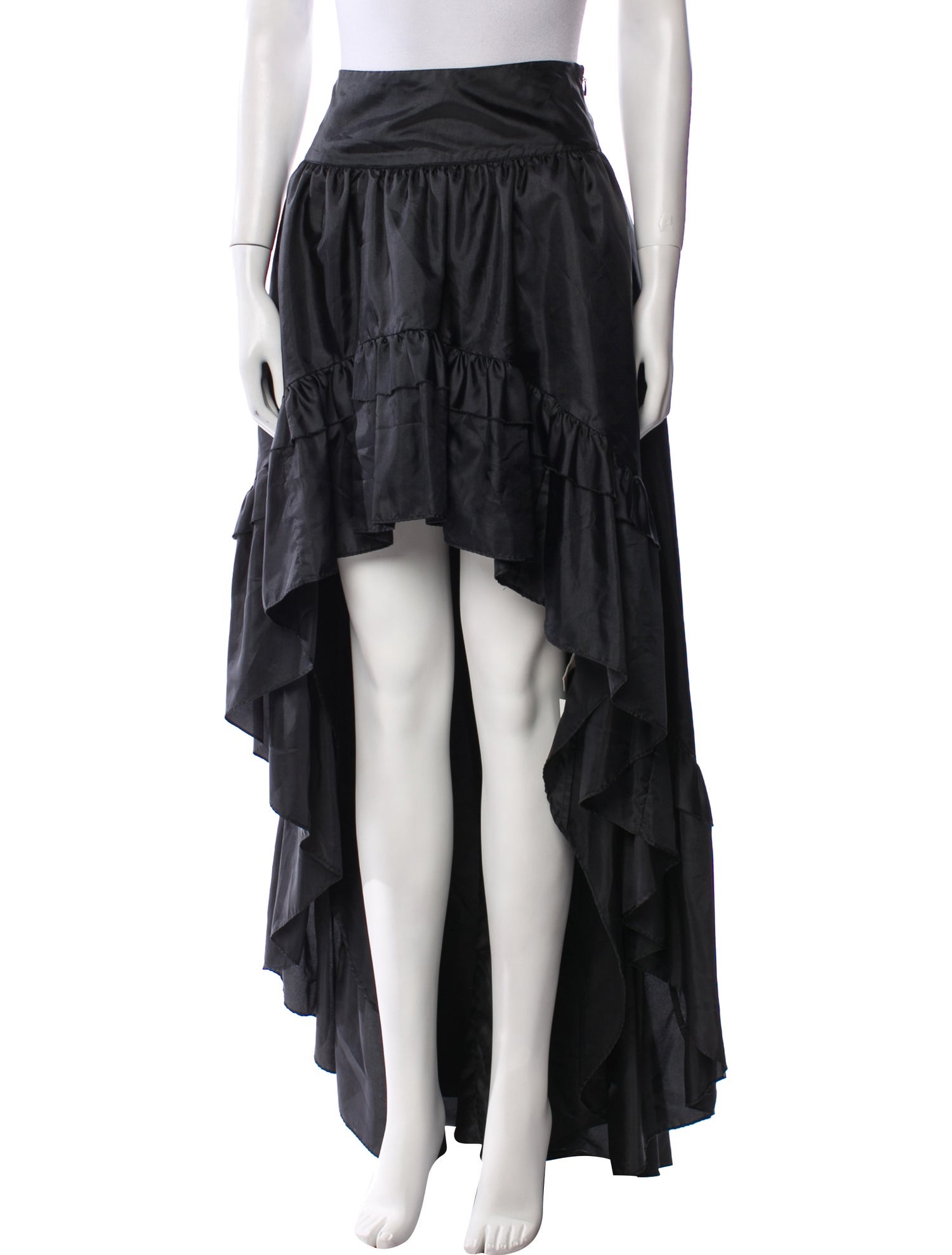 LoveShackFancy Cutout Accent Long Skirt