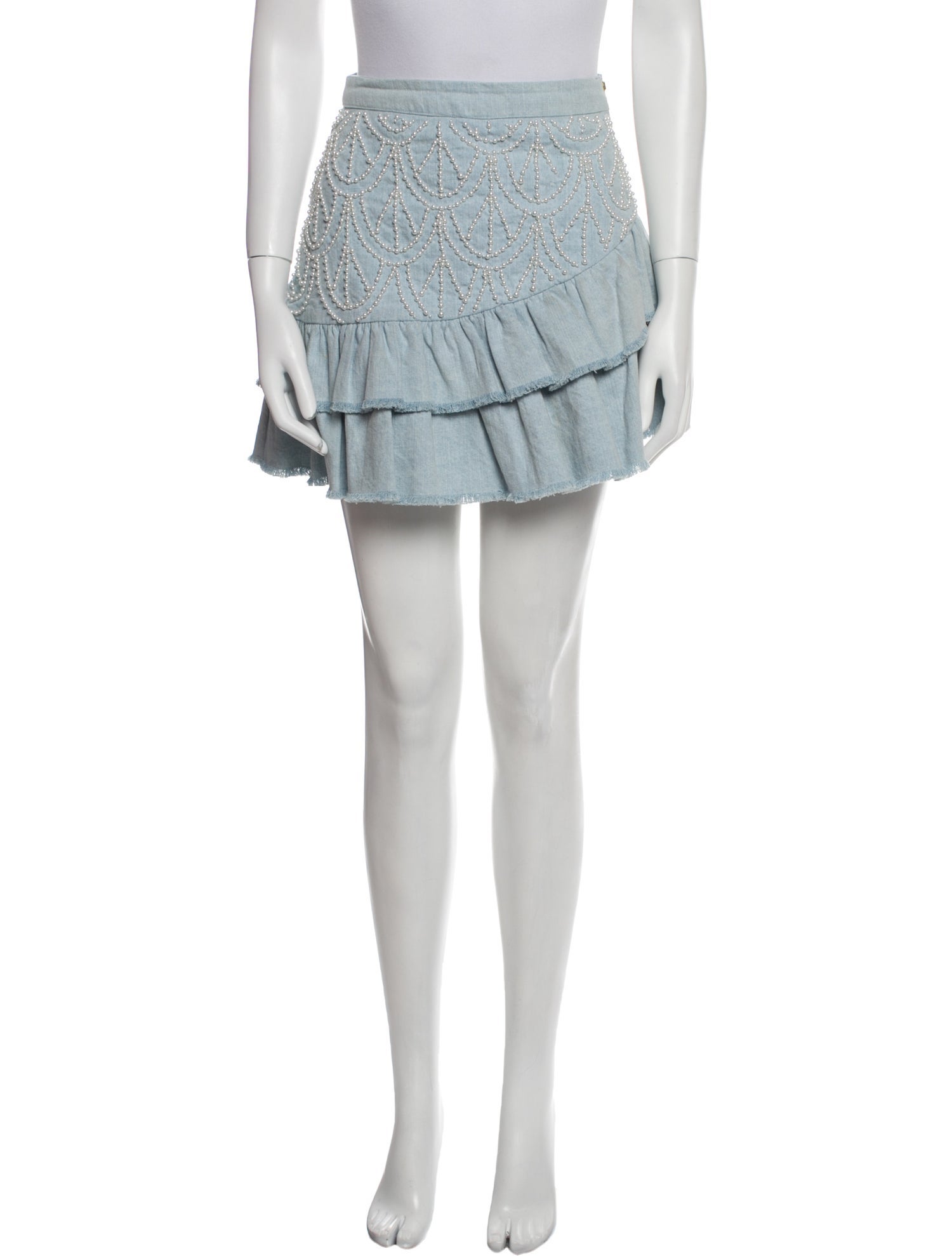 LoveShackFancy Mini Skirt