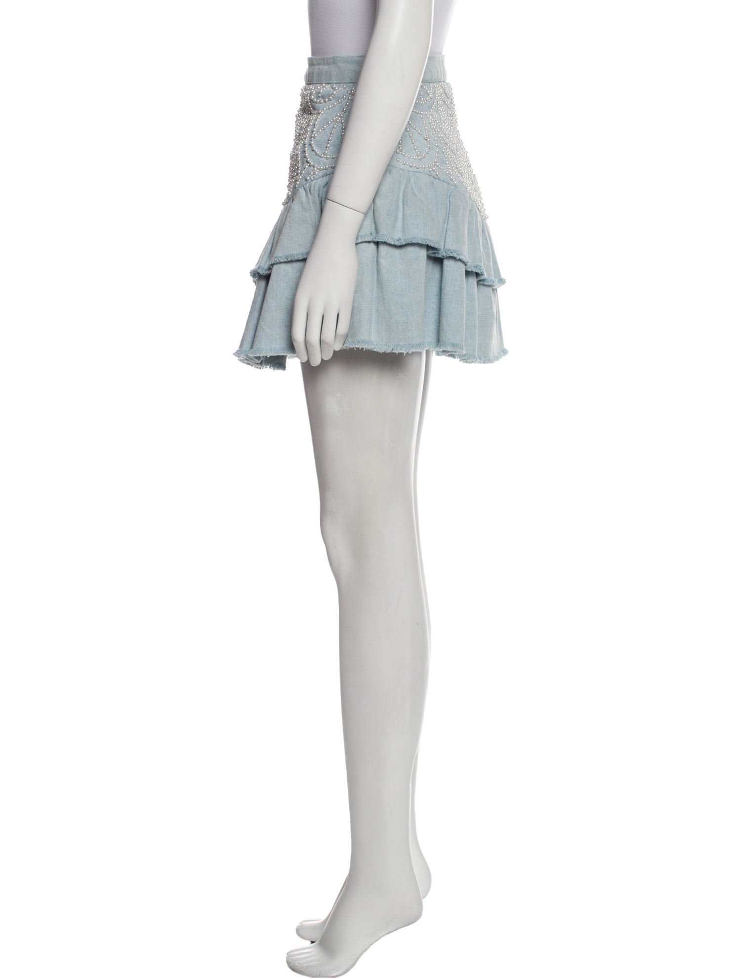 LoveShackFancy Mini Skirt