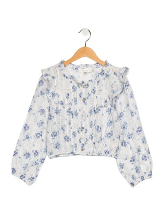 LoveShackFancy Long Sleeve Top