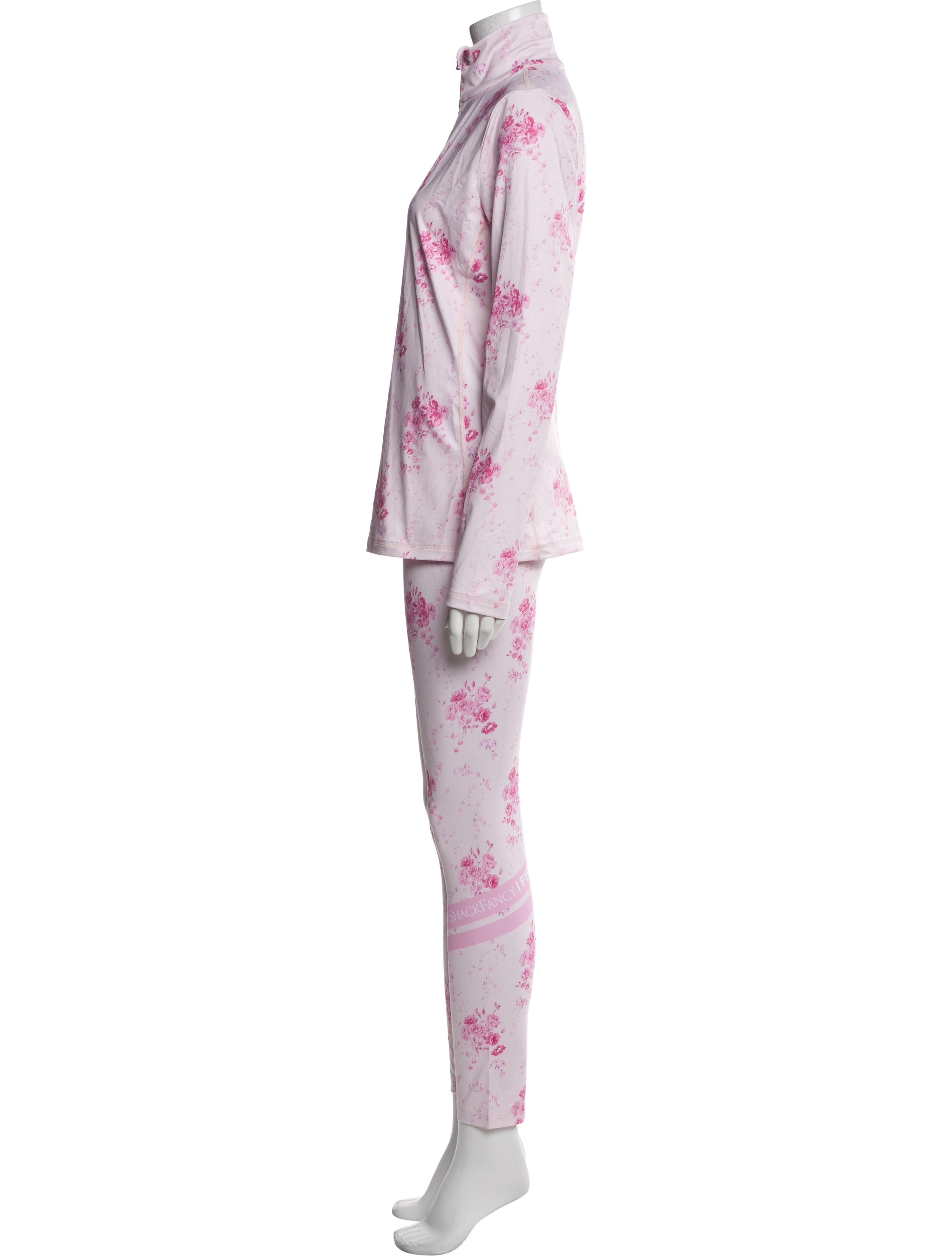 LoveShackFancy Floral Print Tracksuit