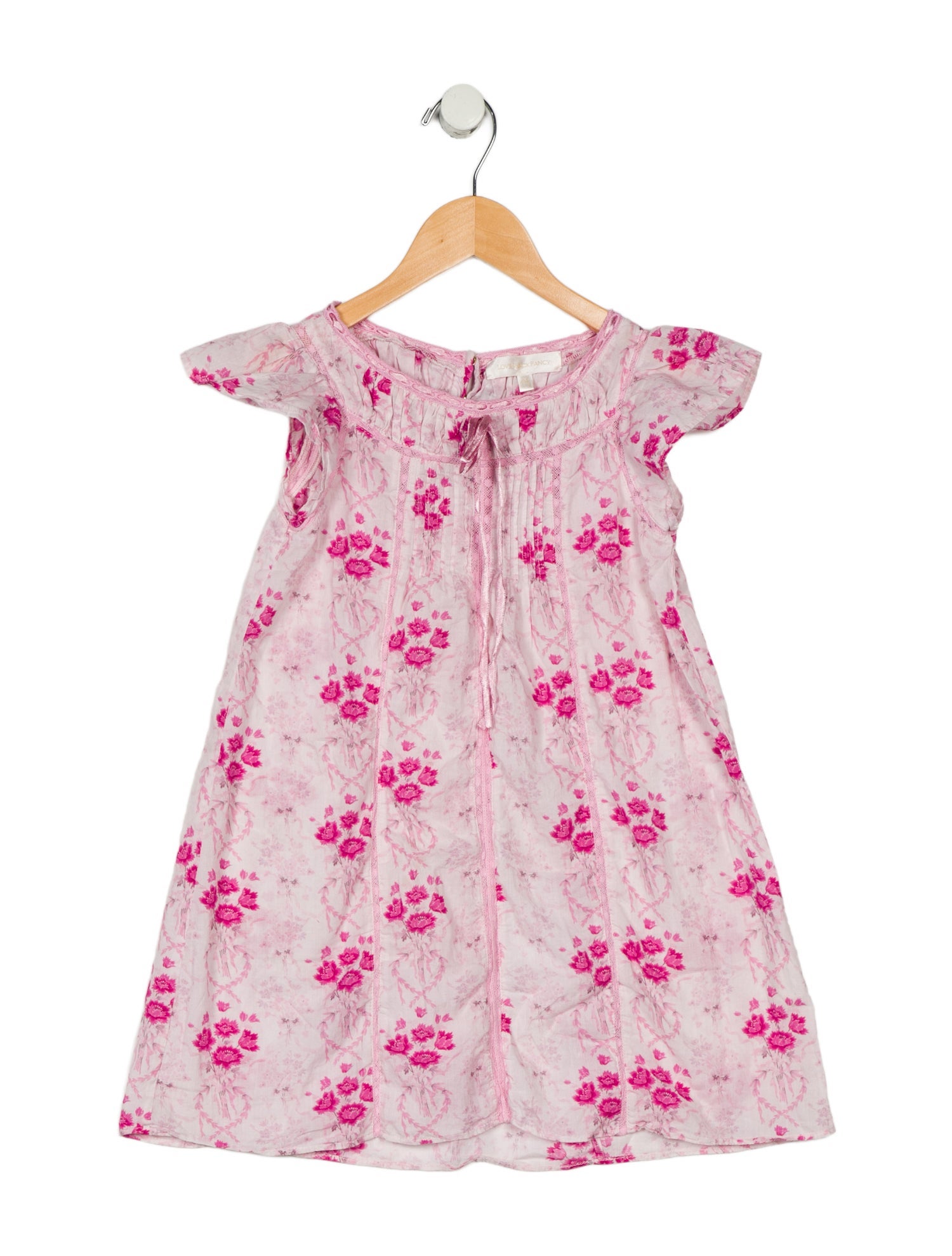 LoveShackFancy Short Sleeve Dress