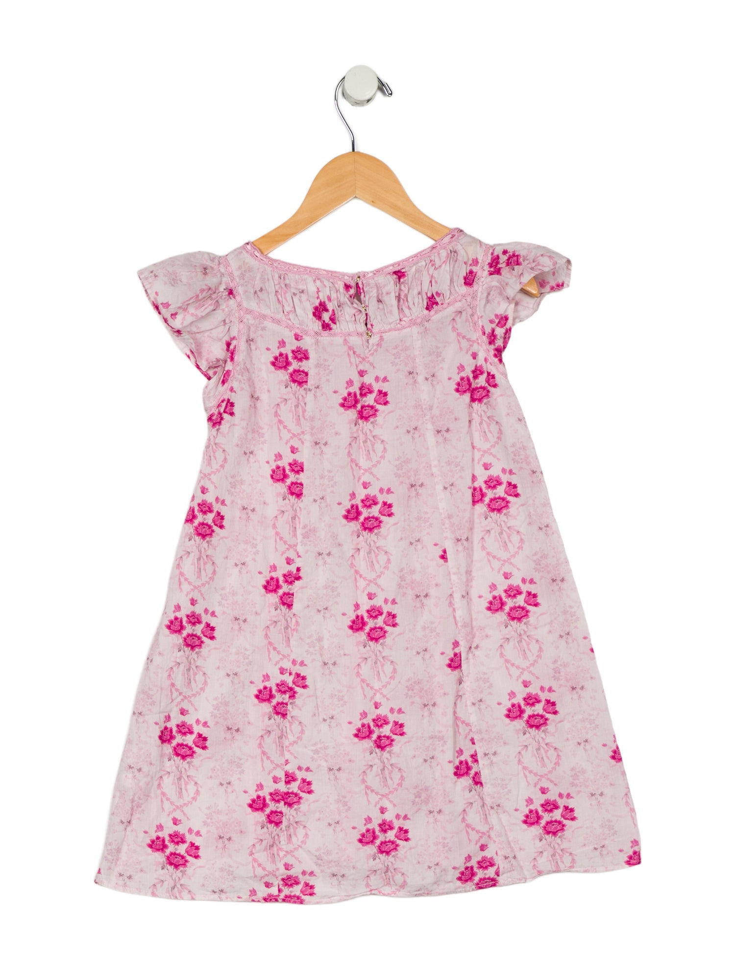 LoveShackFancy Short Sleeve Dress