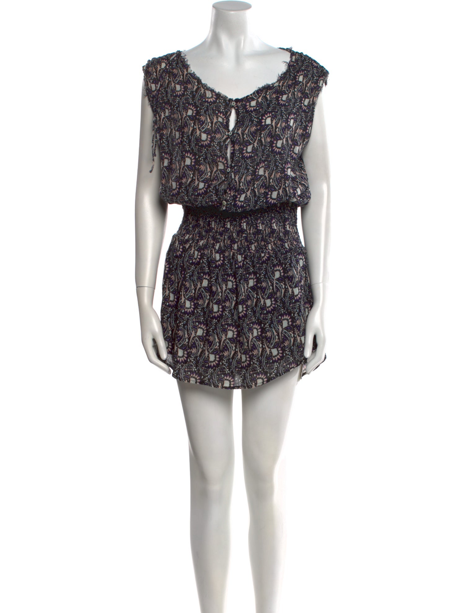 LoveShackFancy Printed Mini Dress