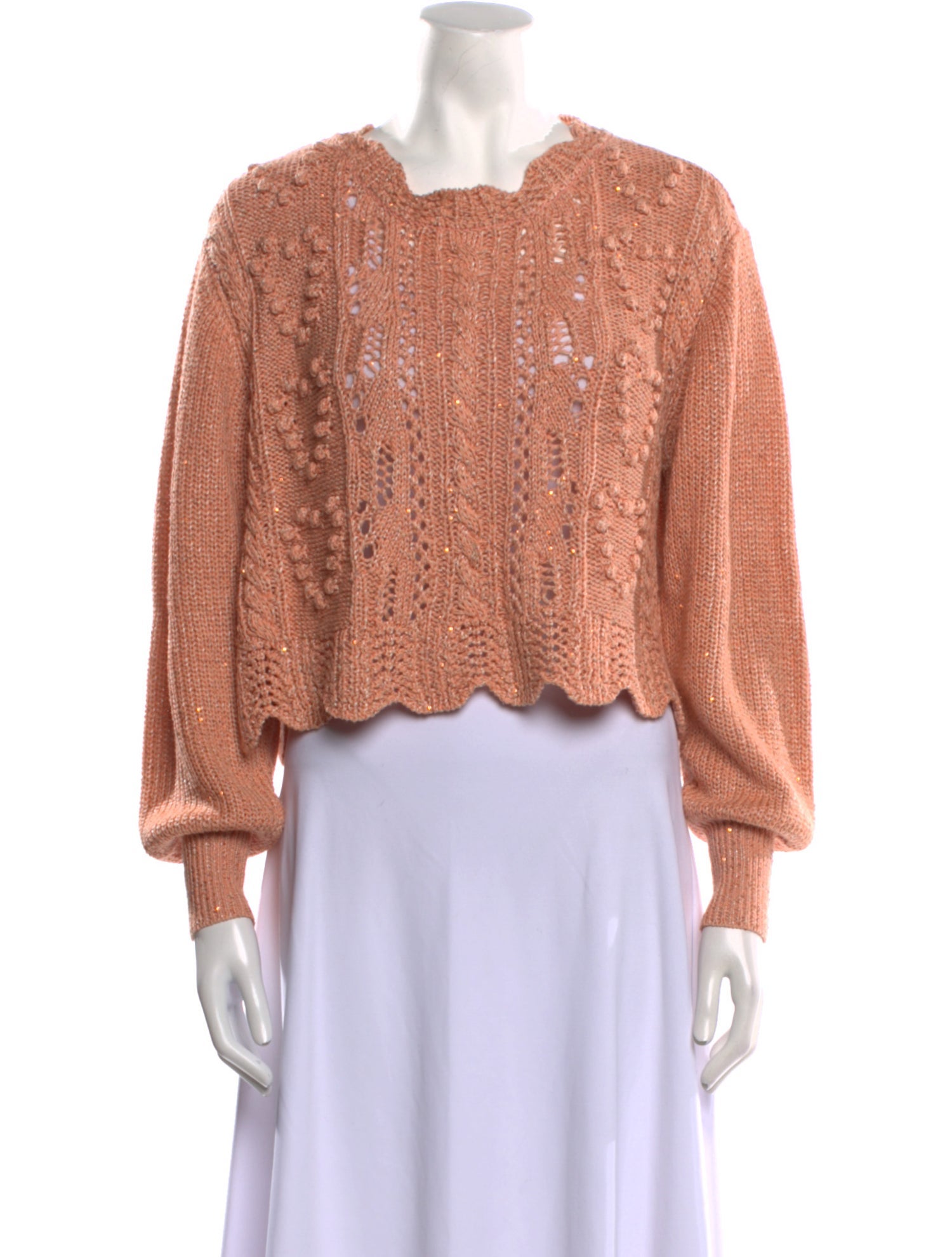 LoveShackFancy V-Neck Sweater