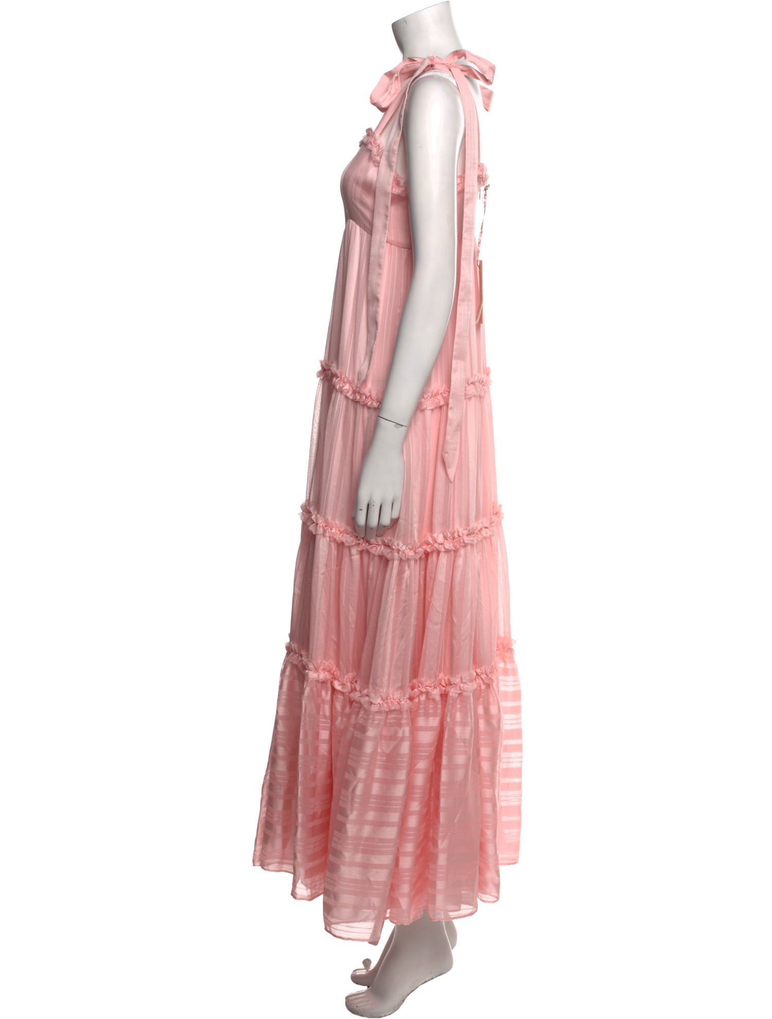 LoveShackFancy Square Neckline Midi Length Dress w/ Tags