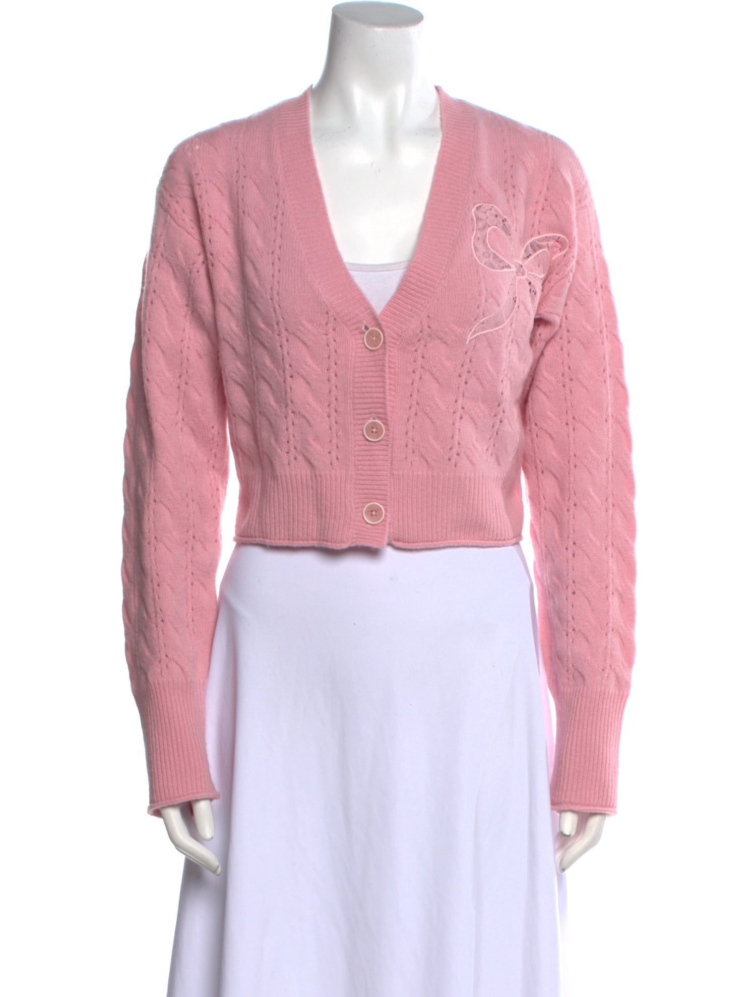 LoveShackFancy V-Neck Sweater