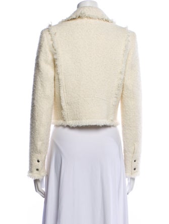 LoveShackFancy Wool Biker Jacket