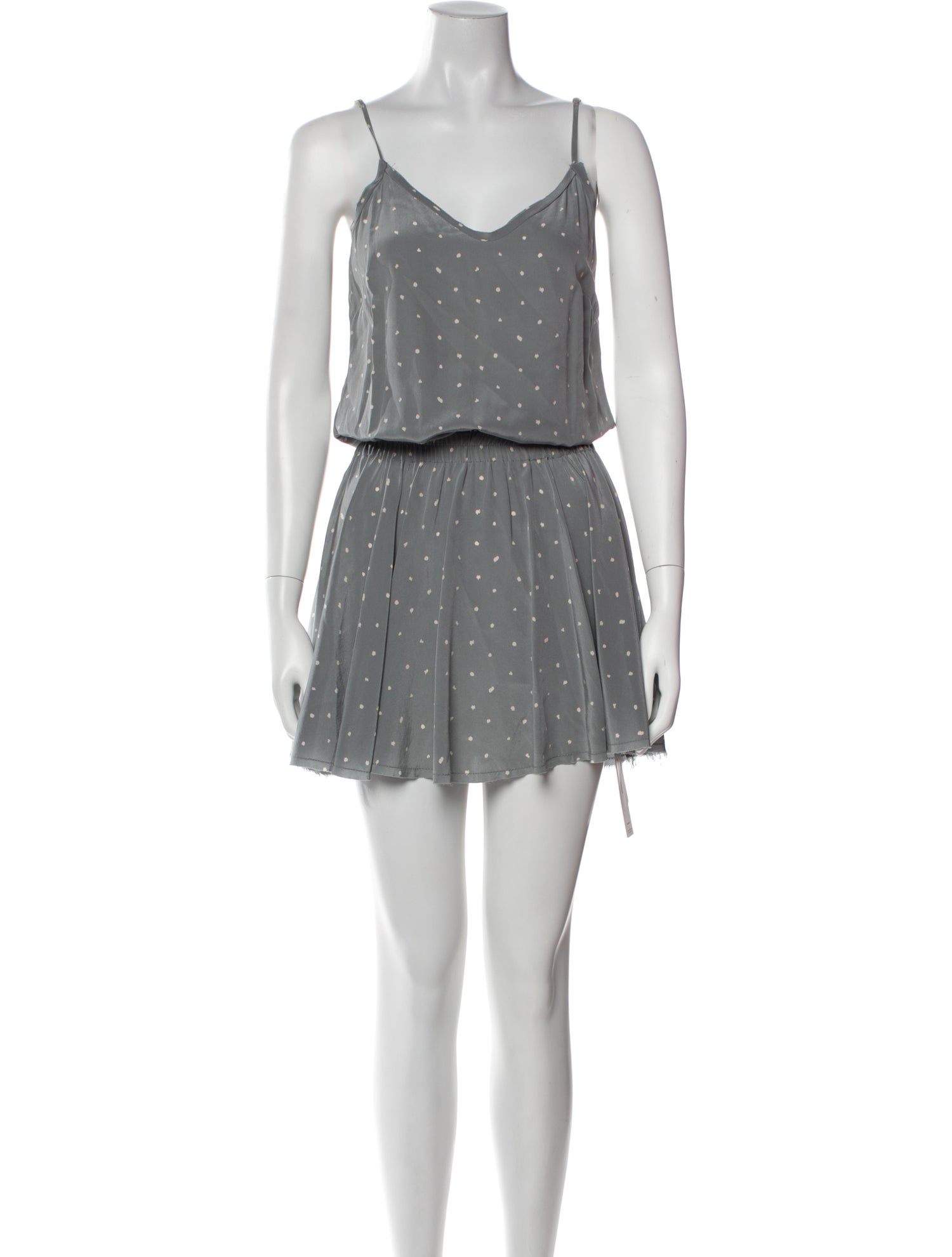 LoveShackFancy Silk Mini Dress