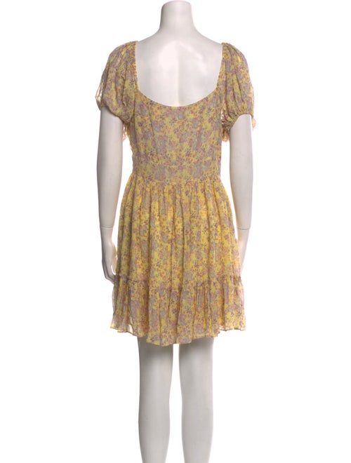 LoveShackFancy Silk Mini Dress