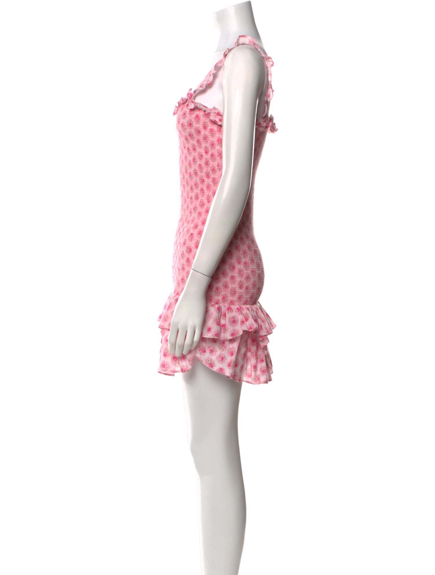 LoveShackFancy Printed Mini Dress