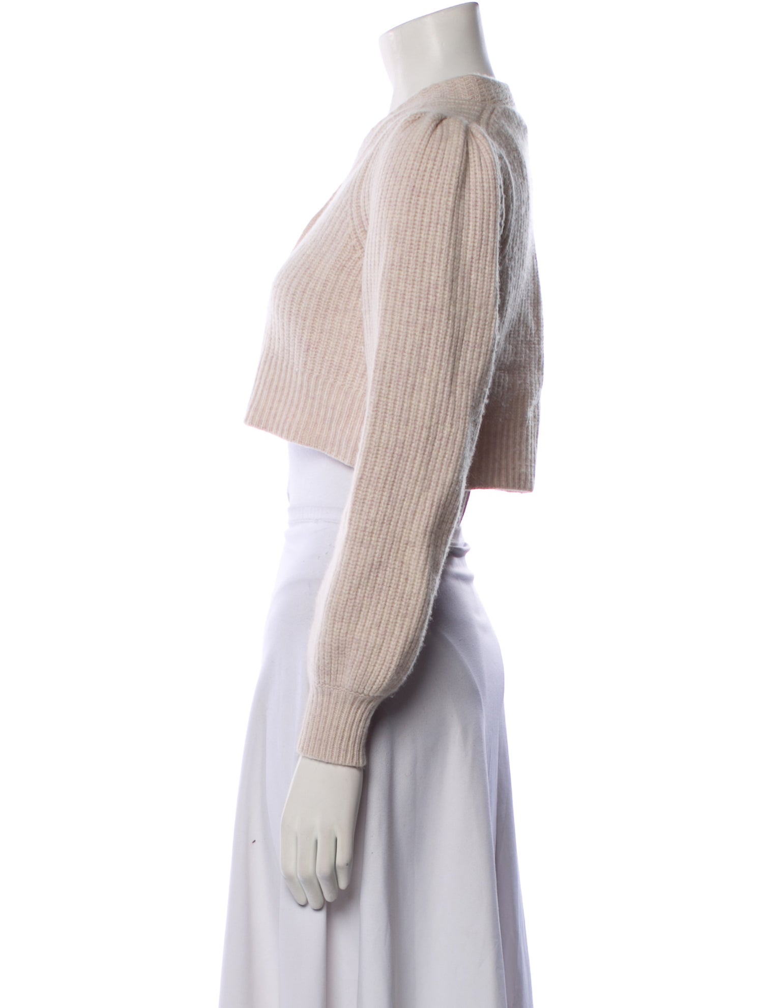 LoveShackFancy Wool V-Neck Sweater