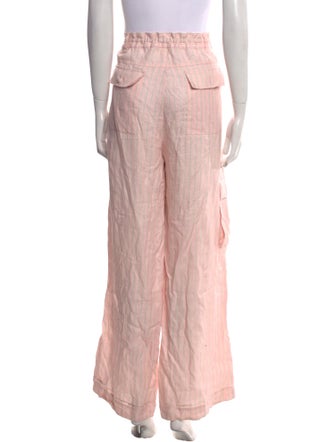 LoveShackFancy Linen Wide Leg Pants