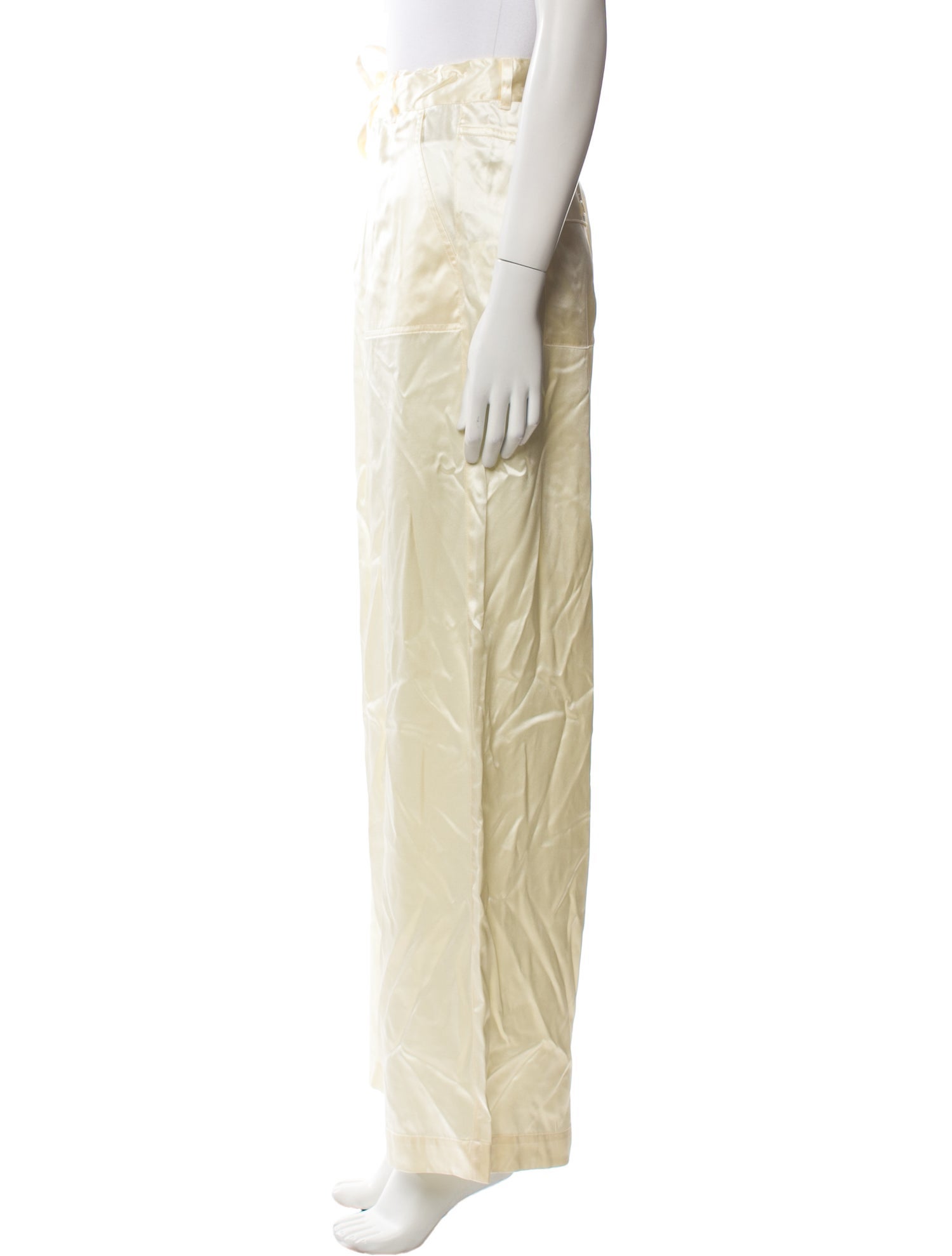 LoveShackFancy Silk Wide Leg Pants w/ Tags