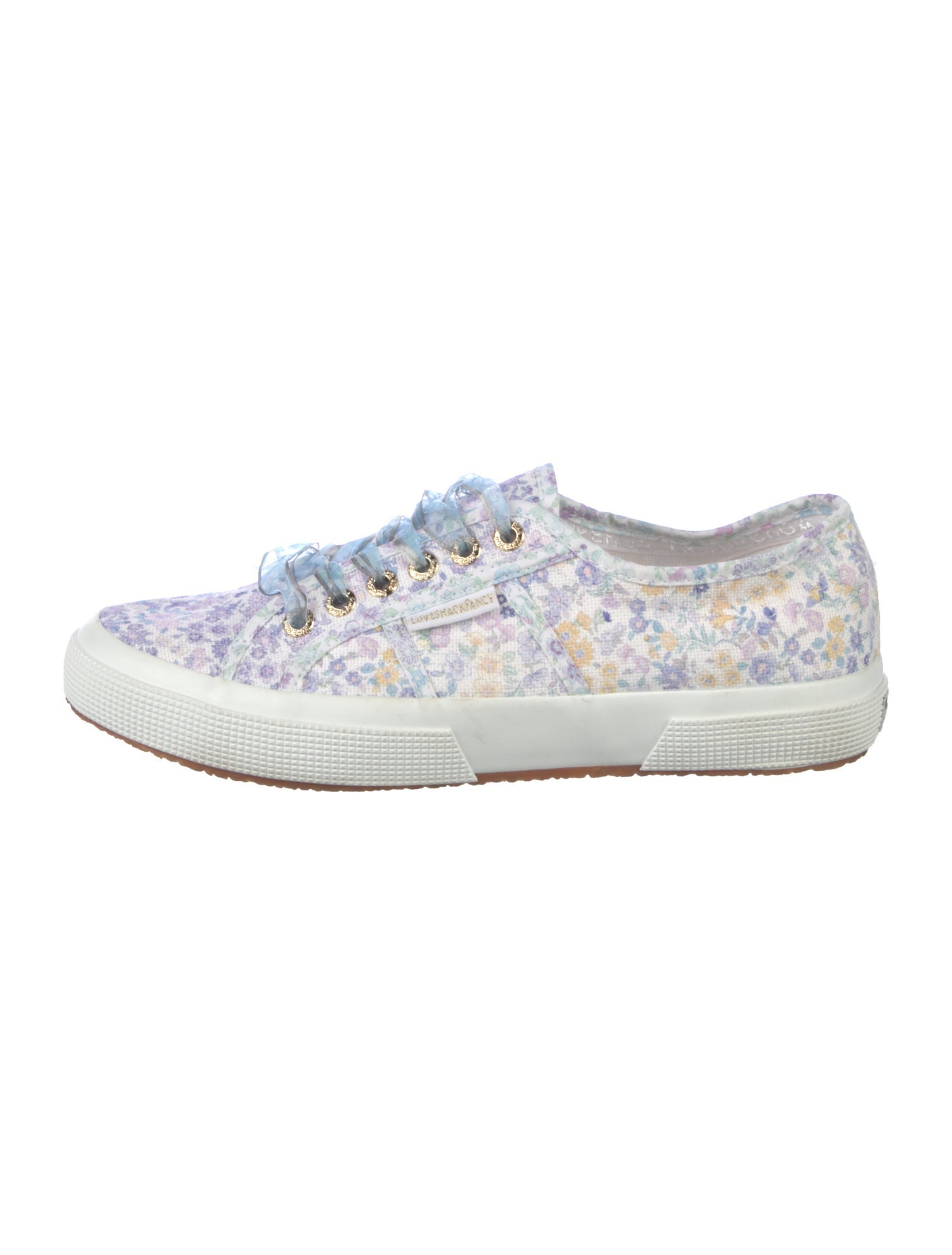 LoveShackFancy Floral Print Sneakers