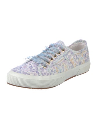 LoveShackFancy Floral Print Sneakers