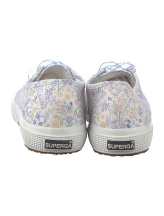 LoveShackFancy Floral Print Sneakers