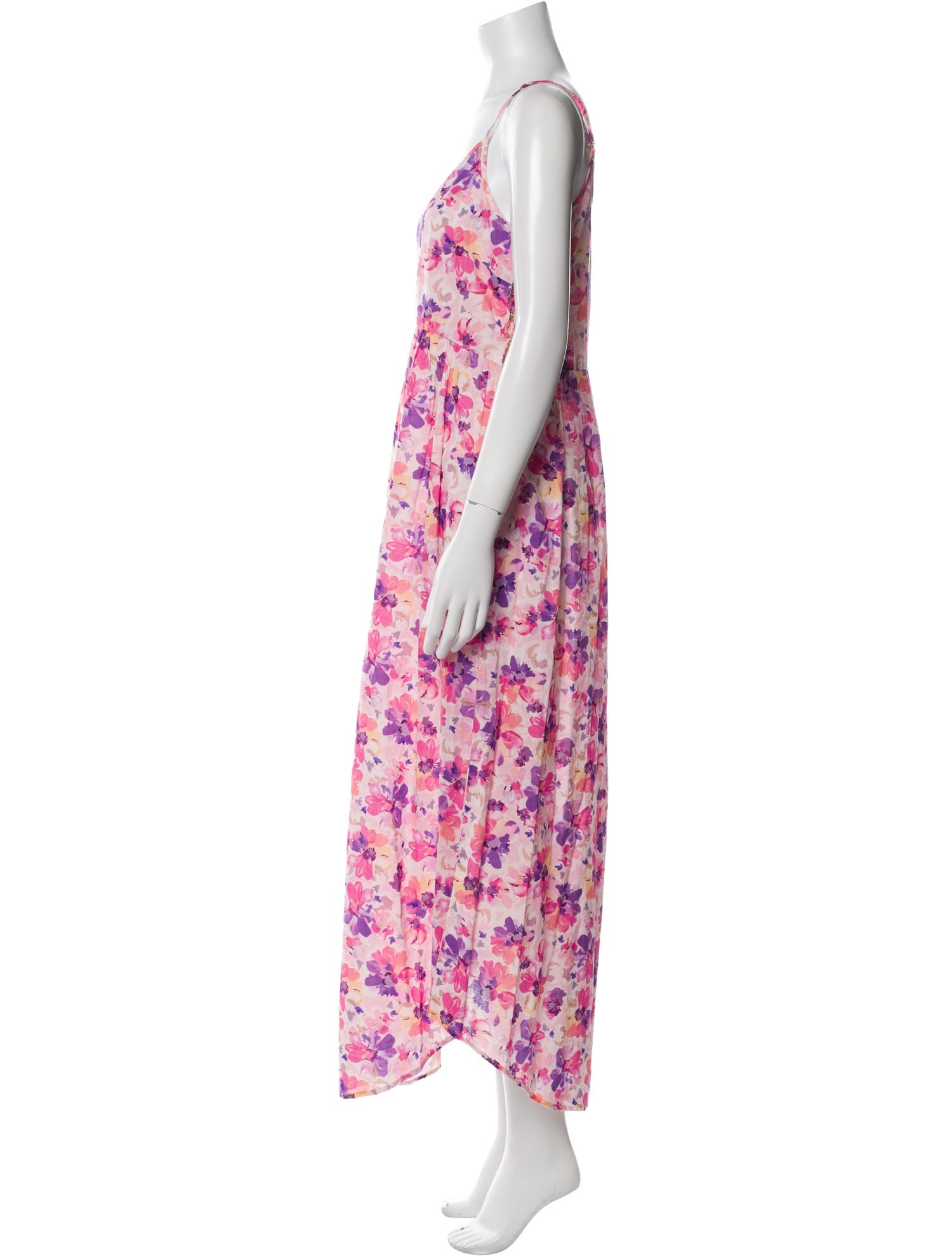 LoveShackFancy Floral Print Long Dress w/ Tags