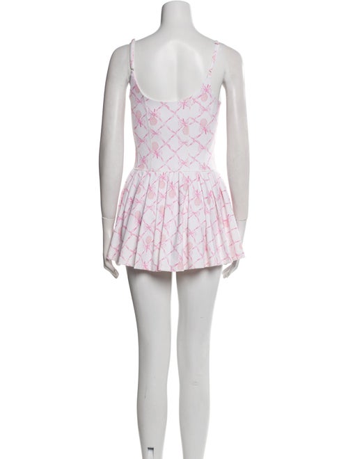 LoveShackFancy Nylon Printed Romper