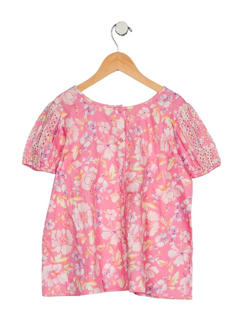 LoveShackFancy Short Sleeve Top