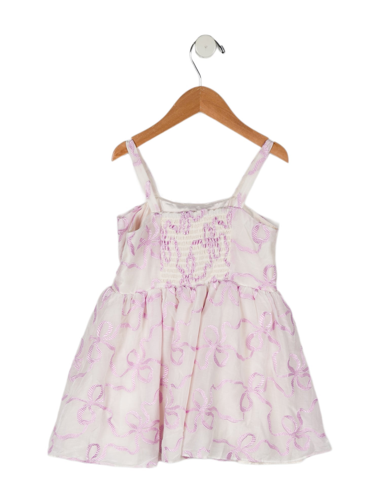 LoveShackFancy Toddler Girls' Sleeveless Printed Dress