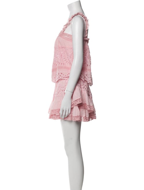 LoveShackFancy Ruffle Embellishment Skirt Set