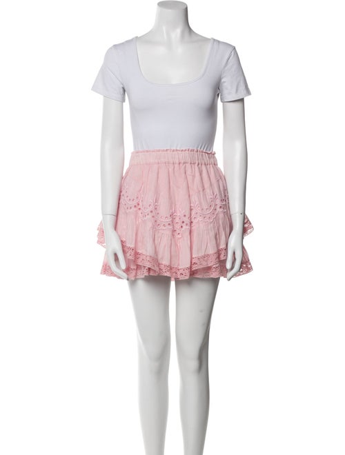 LoveShackFancy Ruffle Embellishment Skirt Set