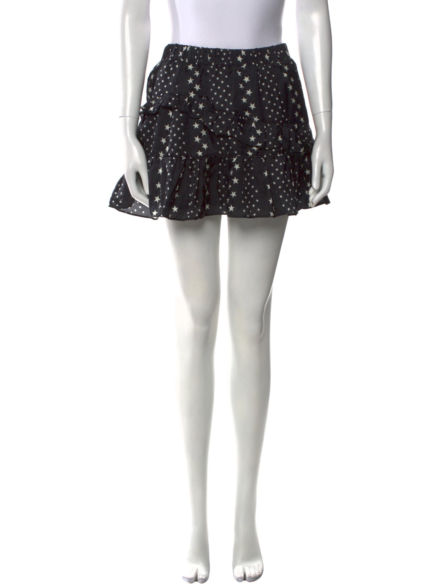 LoveShackFancy Printed Mini Skirt