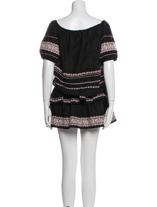 LoveShackFancy Striped Skirt Set