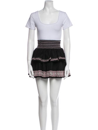 LoveShackFancy Striped Skirt Set