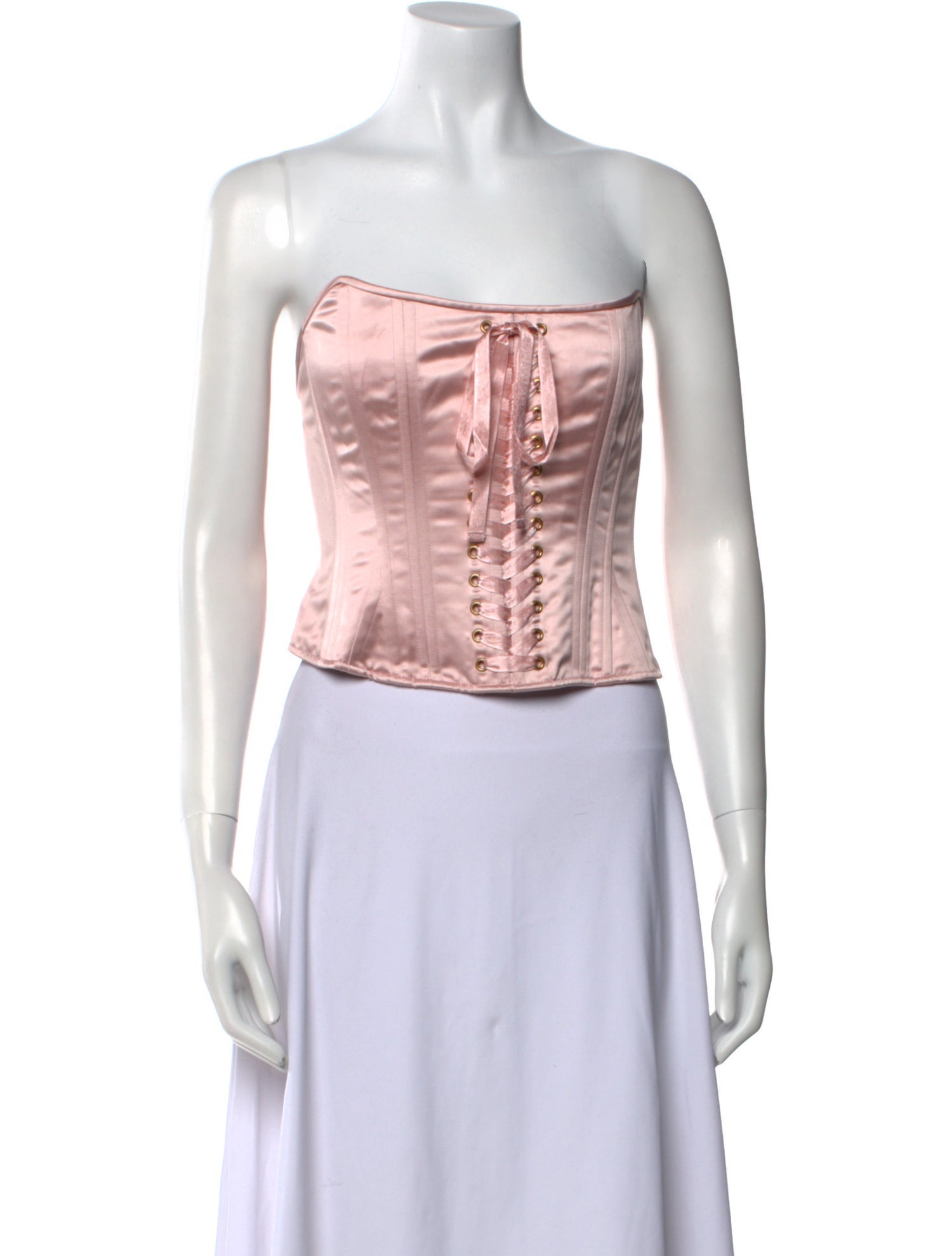 LoveShackFancy Strapless Crop Top w/ Tags