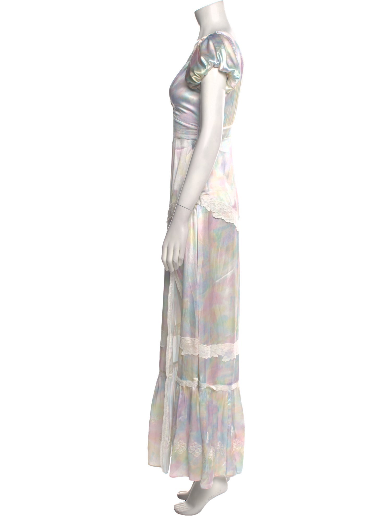 LoveShackFancy Printed Long Dress