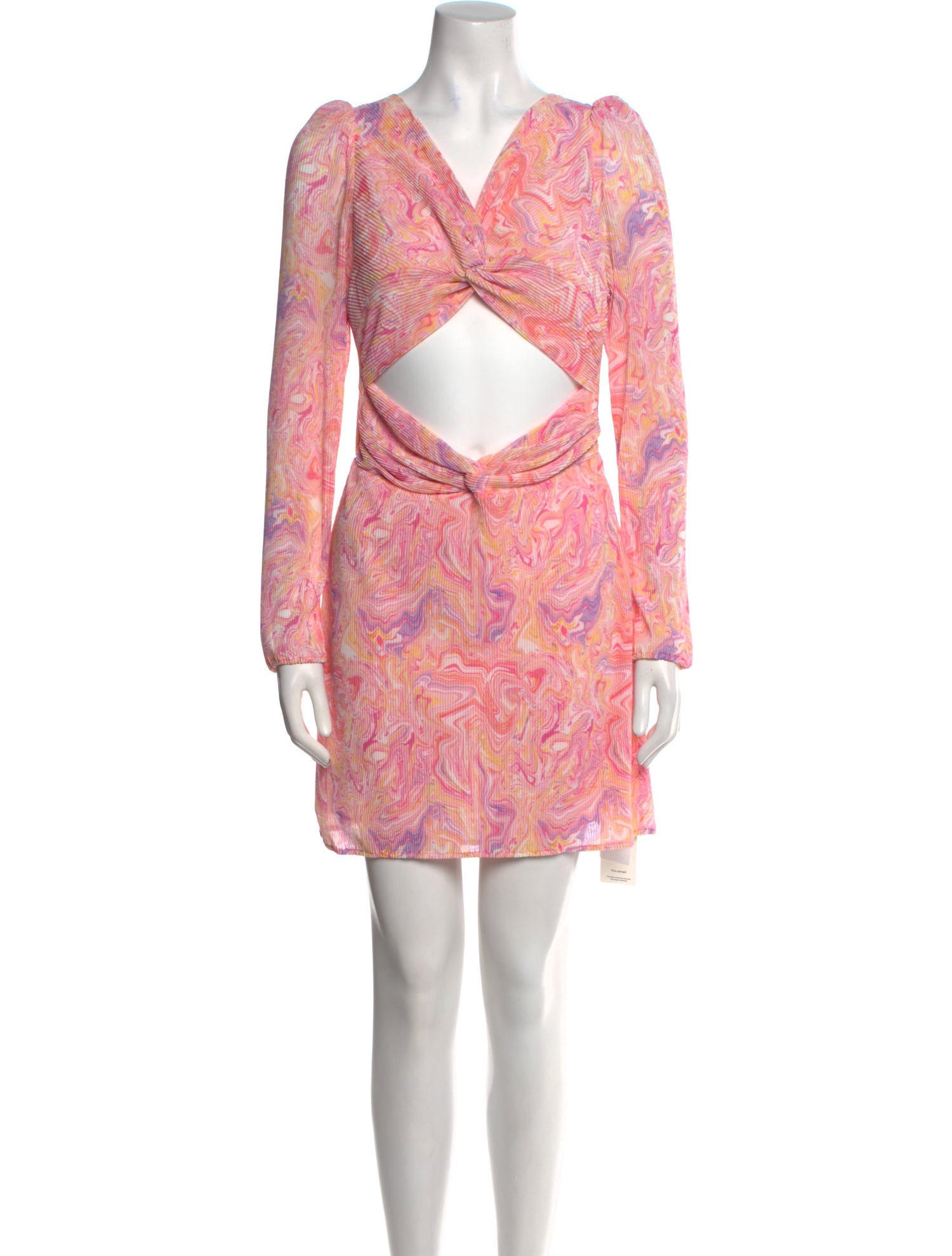 LoveShackFancy Printed Mini Dress