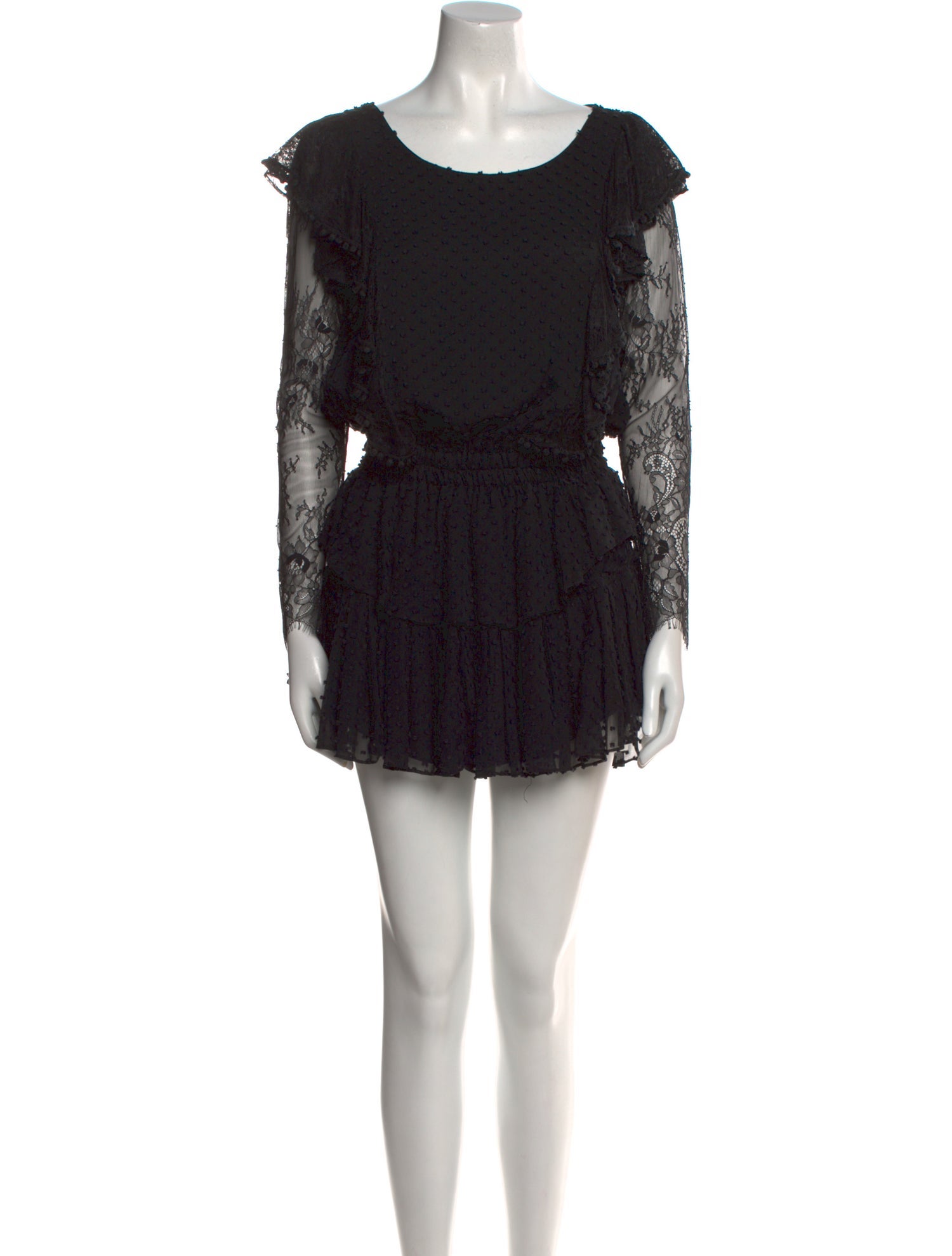 LoveShackFancy Silk Mini Dress