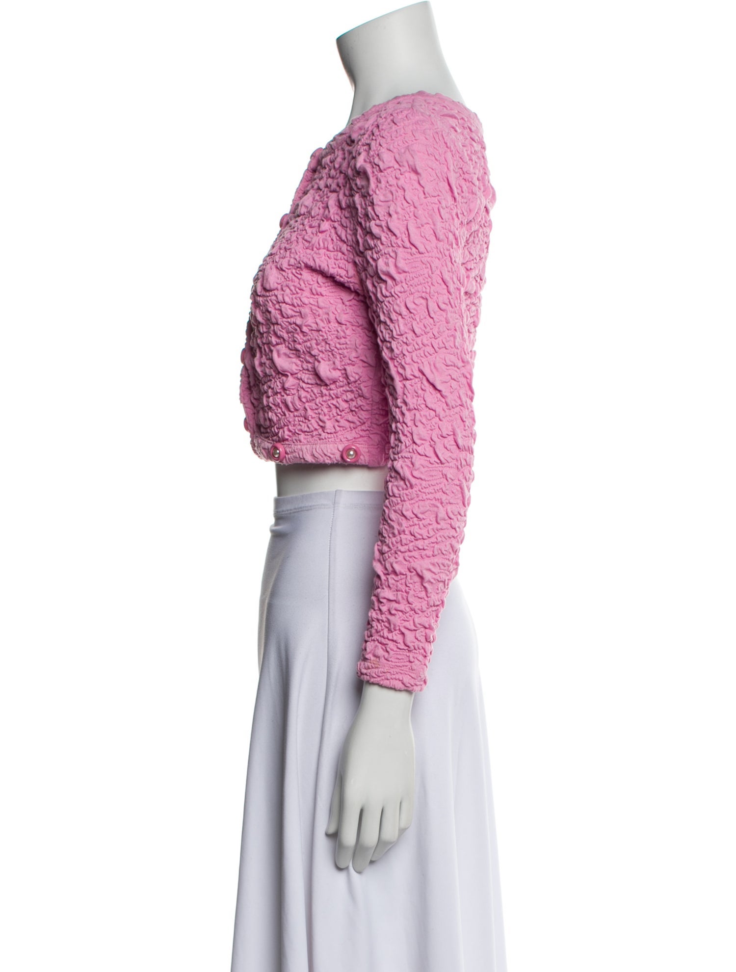 LoveShackFancy Tweed Pattern Bolero