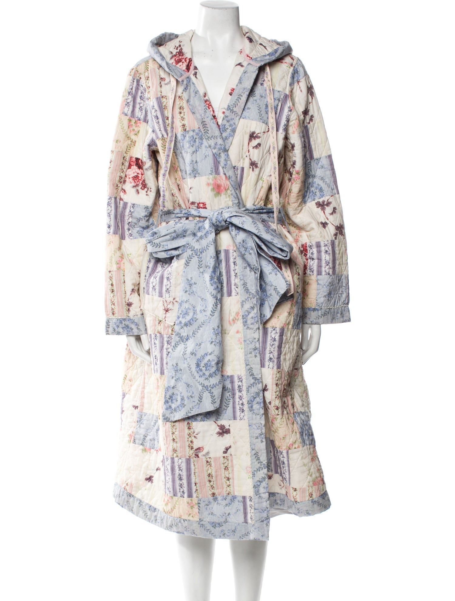 LoveShackFancy Plaid Print Coat