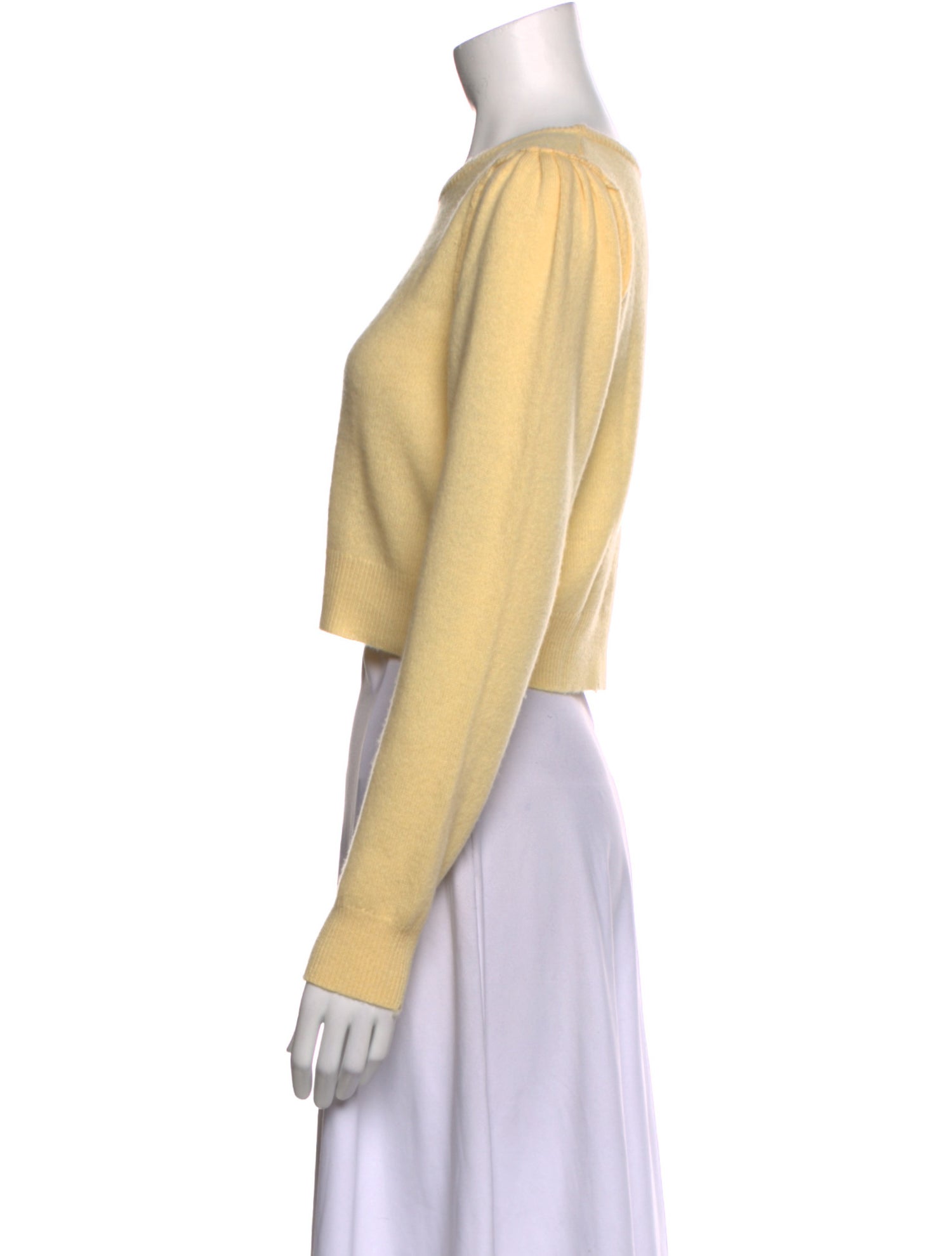 LoveShackFancy Wool Bateau Neckline Sweater