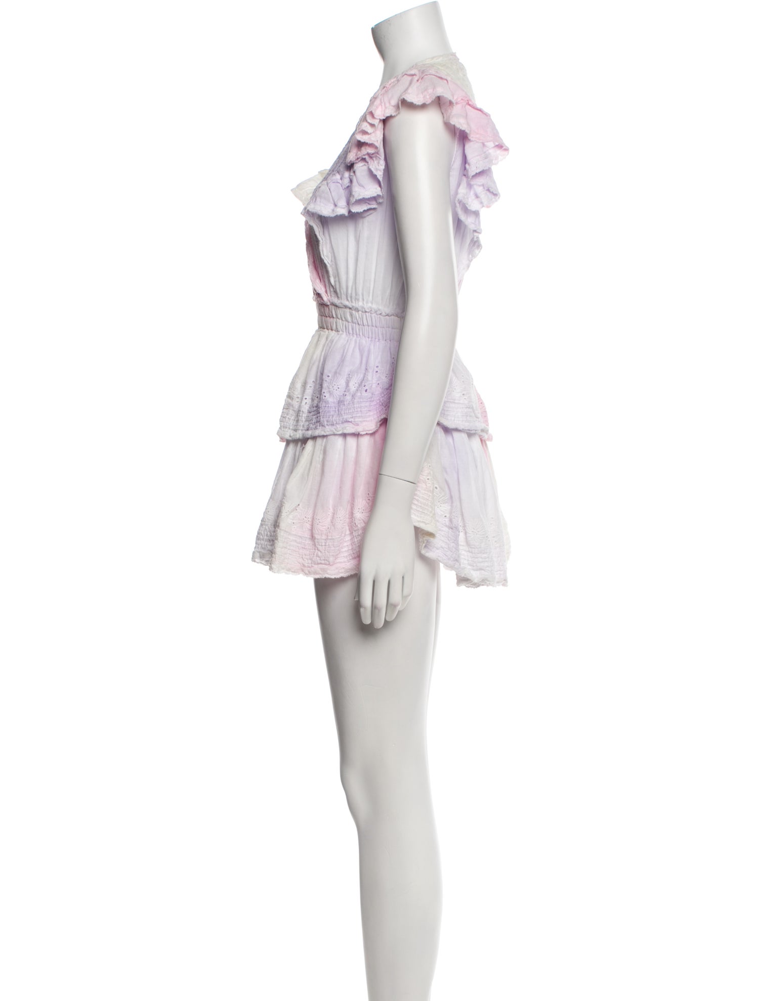 LoveShackFancy Printed Mini Dress