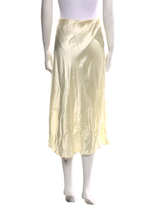 LoveShackFancy Silk Midi Length Skirt