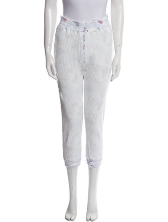 LoveShackFancy Striped Skinny Leg Pants