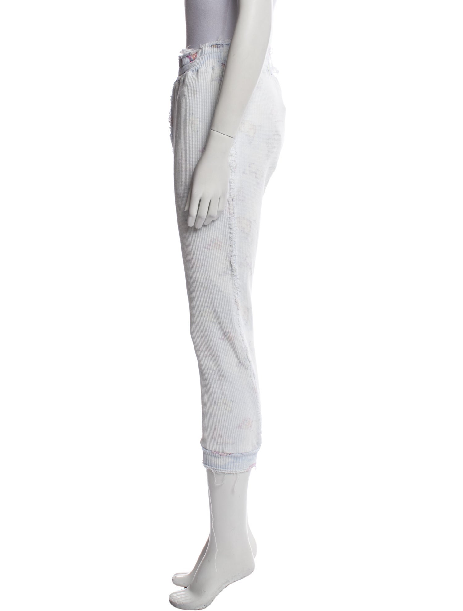 LoveShackFancy Striped Skinny Leg Pants