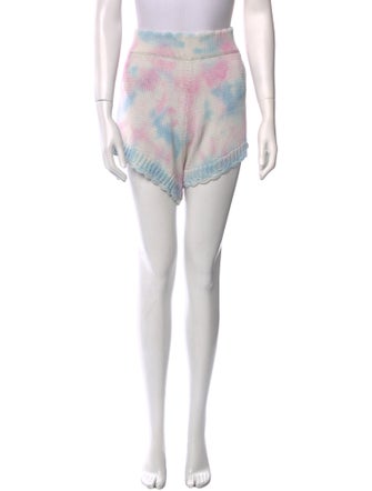 LoveShackFancy Printed Mini Shorts