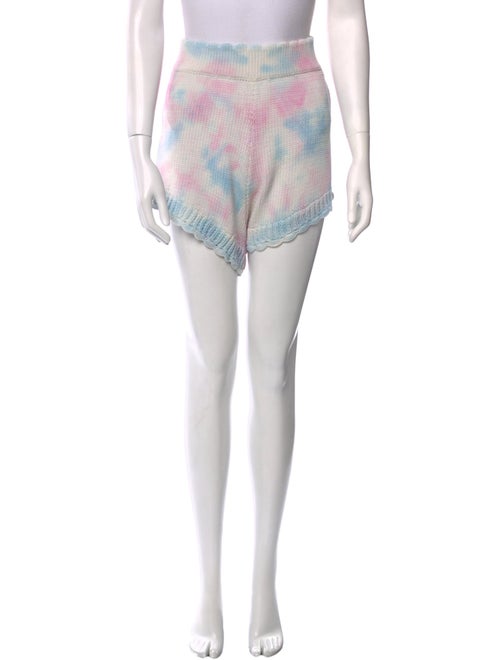 LoveShackFancy Printed Mini Shorts