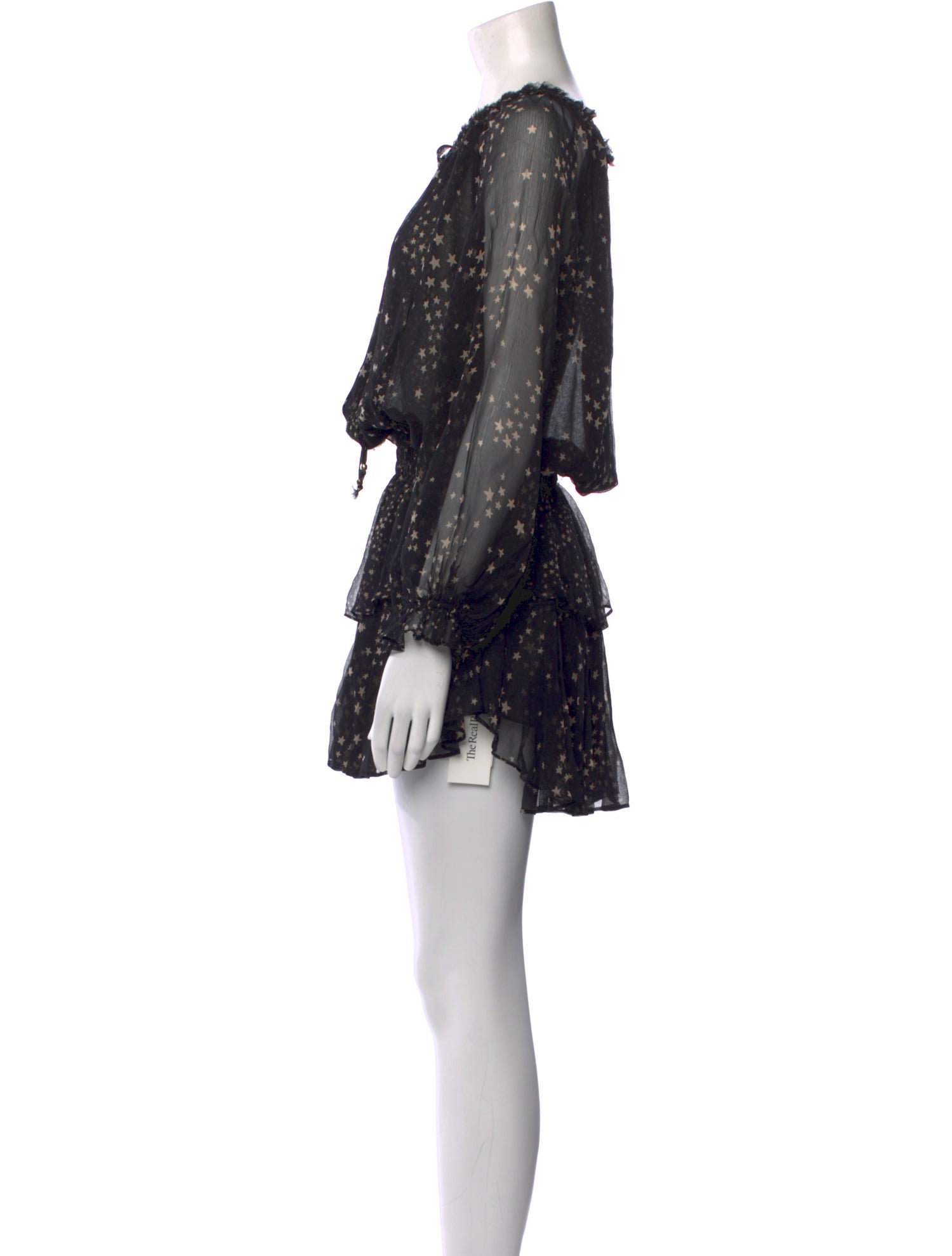 LoveShackFancy Silk Mini Dress