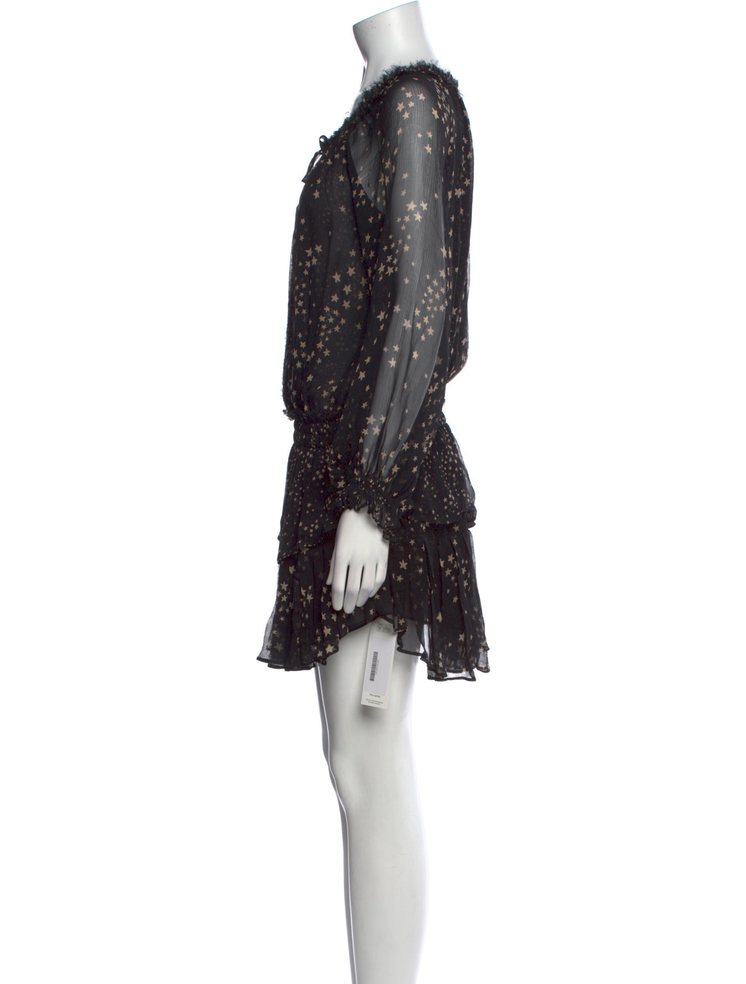 LoveShackFancy Silk Mini Dress